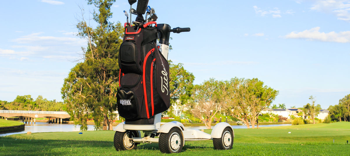 2023 Golf Skate Caddy Tourer Electric Skateboard Style Golf Scooter