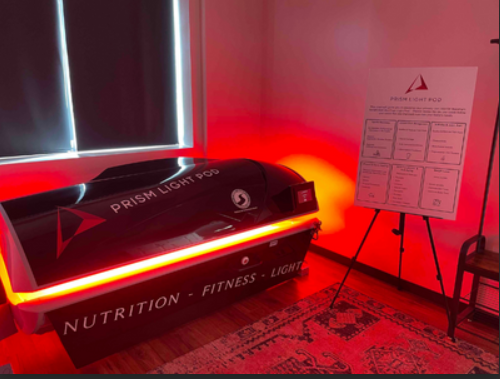 Prism Light Pod has made it the most powerful, energy-efficient and 100% automated/optimized whole-body LED red light therapy system in the industry that speeds recovery up to 10 times faster than your body’s natural process. Prism Light Pod sessions are fully optimized and 100% safe, noninvasive and unattended with no use of harmful UV rays. Our patent-pending power distribution technology also makes Prism the only light pod in the industry to support a standard 110V electrical power