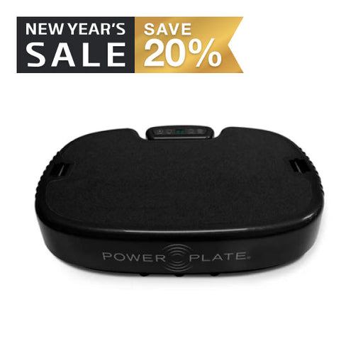 Personal Power Plate® Compact and lightweight, the Personal Power Plate is a multi-benefit exercise tool that helps you reach all of your body goals, both faster and more effectively.  Delivering the gold standard in whole-body vibration technology, the Personal Power Plate has a set frequency of 35Hz, a 30- or 60- second timer, a strap set, rubber mat, power cord, and a remote control for easy operation.  Space-saving and column-free