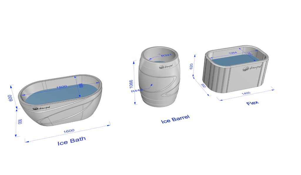 The Dreampod Ice Series Cold Plunge Barrel with Chiller Embark on an invigorating journey of body revitalization and recovery with our Cold Plunge Barrel, powered by a robust 3/4 HP chiller unit. Perfectly suited for athletes, fitness enthusiasts, and individuals dedicated to top-tier recovery solutions, this cold plunge barrel epitomizes exceptional performance and unmatched convenience.