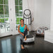 Power Plate my5 delivers with Advanced Vibration Technology. This sleek and elegant vibration plate helps you maximize your health in as little as 30-minutes a day, three days a week.  Three frequency options, between 30-40Hz, allow for more customization while the larger plate surface gives you more room to move. Additional features, including pre-programmed quick start buttons, a remote control operating all exercise positions, and a higher max load