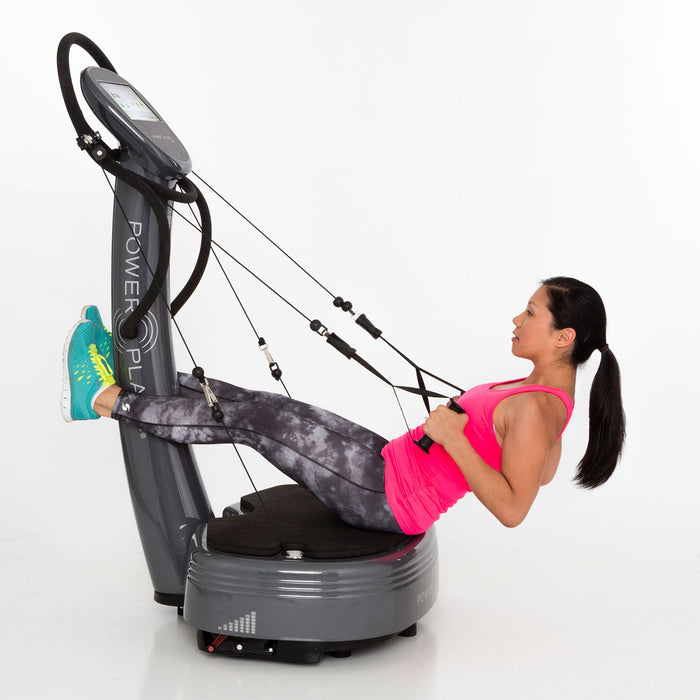 Take your health and fitness to its highest level with more than 250 customized programs and more than 1,000 individual exercises. The Power Plate my7 is the pinnacle of our unique whole body vibration technology. This advanced whole body vibration device features an integrated touchscreen computer complete with more than a thousand exercise videos and coaching tips to guide you through whole body vibration training tailored to your needs.