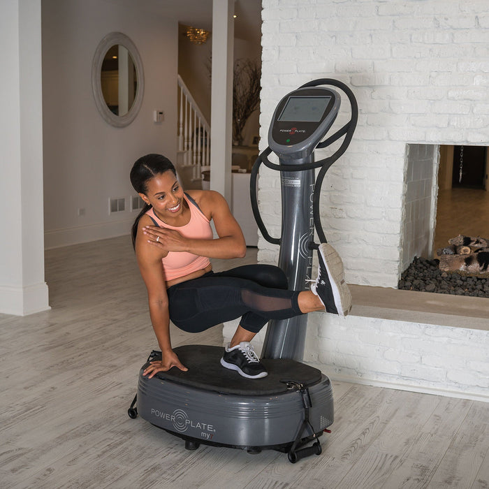 Take your health and fitness to its highest level with more than 250 customized programs and more than 1,000 individual exercises. The Power Plate my7 is the pinnacle of our unique whole body vibration technology. This advanced whole body vibration device features an integrated touchscreen computer complete with more than a thousand exercise videos and coaching tips to guide you through whole body vibration training tailored to your needs.