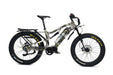 Bakcou Storm Jäger 1000W Full-Suspension IGH Fat Tire Electric Bike The #1 selling full-suspension, fat-tire electric bike, redefined. If it’s gnarly, rugged, steep, or technical, look no further than the full-suspension Storm Jäger. This bike will chew up those rocky climbs and steep descents with ease, while still allowing you to pull that trailer full of gear to and from your tree stand, blind, or favorite hunting spot. 