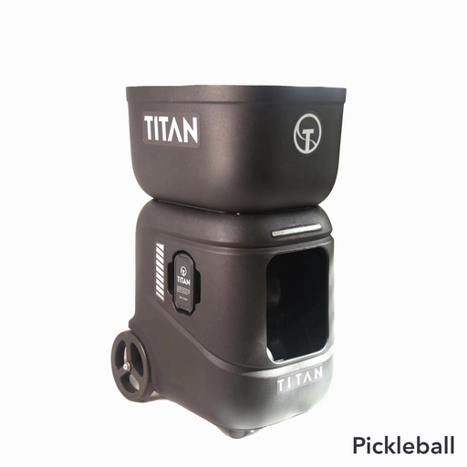 TITAN ACE Pickleball Machine. Titan Ace is our most compact ball machine. With superior features and unparalleled performance, Titan are the best pickleball machines on the market.