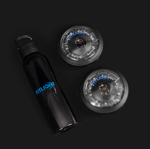 The FITLIGHT® system is a wireless LED lights system designed for elite reaction and cognitive training. Patented sensors register both impact (touch) and motion. Lights are incredibly durable and flexible, and the system can be used indoors or outdoors up to 50M-75M away from the device. Accessories include velcro attachments, charging cables, and a carrying bag for portability. Operated with a subscription-free App, users can customize and choose from over 30 preprogrammed drills in 8 categories
