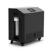 Cryospring Portable Ice Bath Chiller - Ideal for cooling and heating up to 150-gallon plunges. Features a 1hp rotary compressor, 37°F to 107°F temperature adjustability, self-priming pump, two-stage filtration, automated ozone sanitation, splash-proof touch screen, Wi-Fi enabled, indoor/outdoor use, standard 110v outlet with GFCI. Includes 30-day money-back guarantee, 1-year warranty, and lifetime product support.