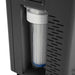 Cryospring Portable Ice Bath Chiller - Ideal for cooling and heating up to 150-gallon plunges. Features a 1hp rotary compressor, 37°F to 107°F temperature adjustability, self-priming pump, two-stage filtration, automated ozone sanitation, splash-proof touch screen, Wi-Fi enabled, indoor/outdoor use, standard 110v outlet with GFCI. Includes 30-day money-back guarantee, 1-year warranty, and lifetime product support.