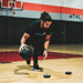 The FITLIGHT® system is a wireless LED lights system designed for elite reaction and cognitive training. Patented sensors register both impact (touch) and motion. Lights are incredibly durable and flexible, and the system can be used indoors or outdoors up to 50M-75M away from the device. Accessories include velcro attachments, charging cables, and a carrying bag for portability. Operated with a subscription-free App, users can customize and choose from over 30 preprogrammed drills in 8 categories