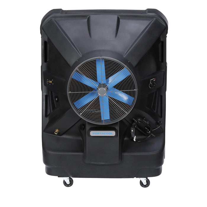 Portacool Jetstream 250 Powerful Portable Evaporative Cooler PACJS250  Looking for an exceptional cooling solution for your small spaces? Look no further! The Portacool Jetstream 250 is here to revolutionize your cooling experience. Designed to provide efficient and effective cooling, this mid-range evaporative cooler is your answer to scorching temperatures.