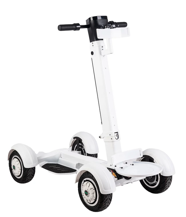 This is the NEW 2023 Golf Skate Caddy (GSC) Tourer. After the success of the V3, GSC followed up with the Tourer Model that stands in a more traditional forward stance as opposed to the "skateboard style" V3. Not only is it fun to ride but golfers of all ages will experience a faster-paced game. The GSC TOURER™ rider can ‘ride the turf’ cruising to their own ball, without having to wait for their co-player as in a traditional golf cart. 