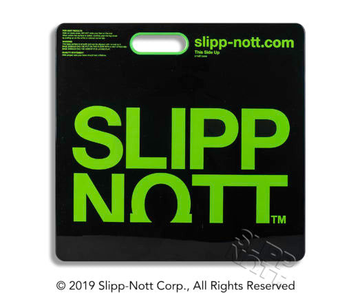 Slipp-Nott® The Original Sports Traction Set (Small) 18"x19". Perfect for all sports played on indoor courts like basketball, volleyball, racquetball, fencing, and more. Also works great at health/fitness centers and aerobics facilities.  What’s Included: 1 Small Base with TPE (thermoplastic elastomer) rubbery backing to protect floors and keep base in place 1 Small Mat of 75 Adhesive Sheets Typical basketball game usage is 3-6 small sheets.  Replacement mats are available separately. 