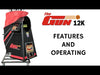 The Gun 12K by Shoot-A-Way is the most advanced shooting machine in the world. Complete with a fully interactive touchscreen with over 200 programmable locations and a 19″ front display for instant feedback, drill instruction, and much more.  The Gun 12K has numerous colors and variations to truly make it your custom shooting machine.  Shootaway has been the top shooting machine manufacturer selling over 26,000 shooting machines since its beginning.  These machines are made in the USA.